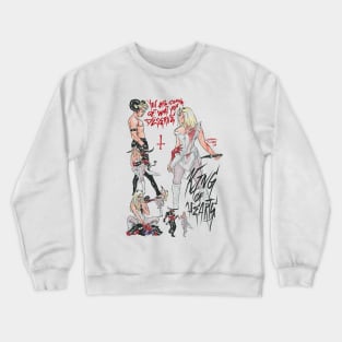 KIM PETRAS - King of Hearts Crewneck Sweatshirt